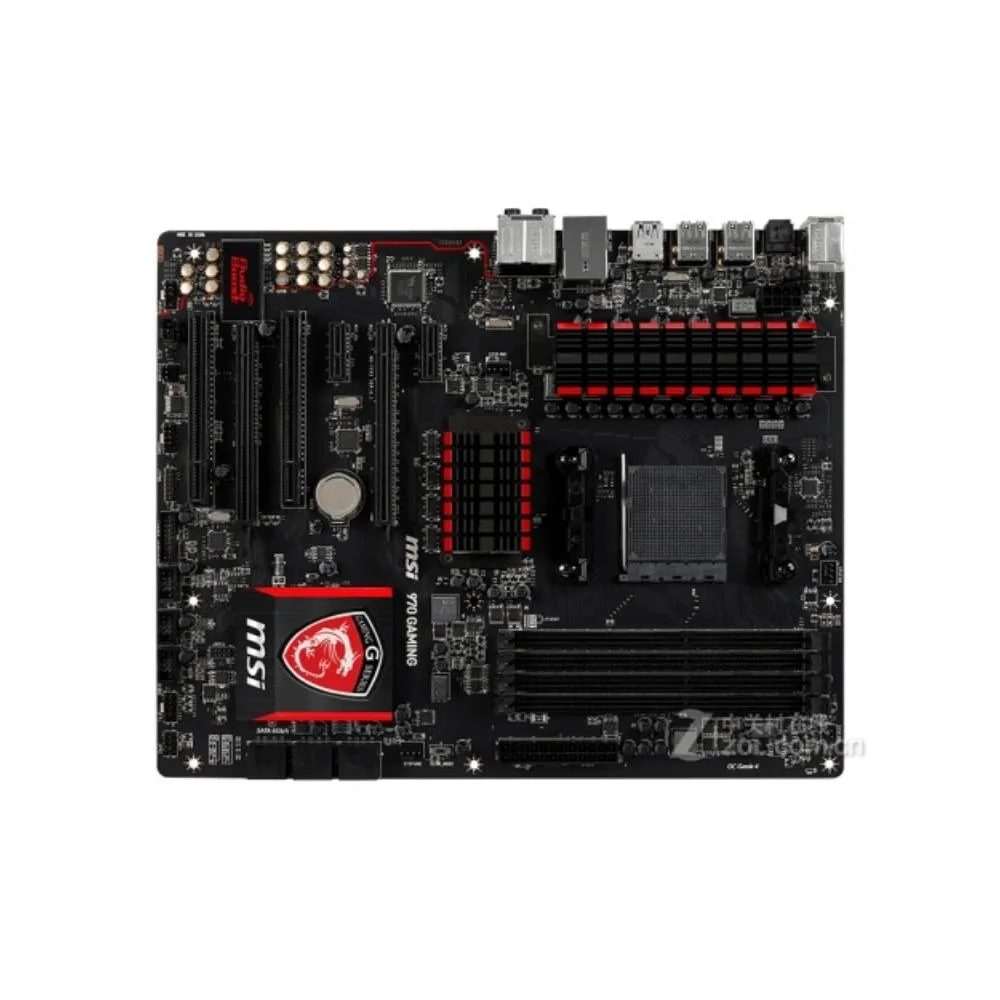 MSI MSI 970 GAMING AMD 970 motherboard AM3+ DDR3 32GB — product photo