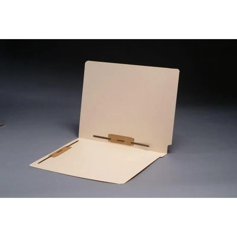BSP FIling BSP FIling 14pt Manila File Folder Full Cut 2-Ply End Tab Letter Size Fastener Pos #3 & #5 Box of 50 — product photo