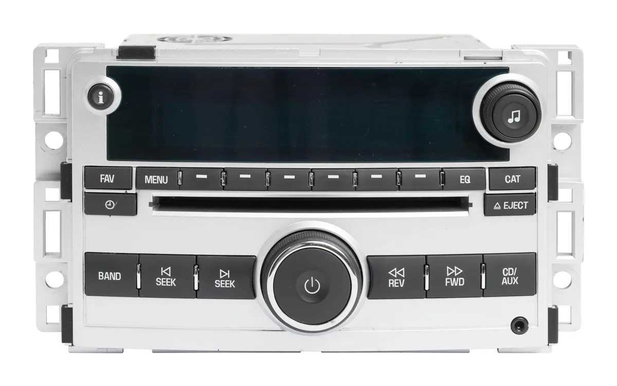 1 Factory Radio 1 Factory Radio 25842777 AM FM MP3 Aux CD Receiver 2008 Chevrolet Malibu — product photo