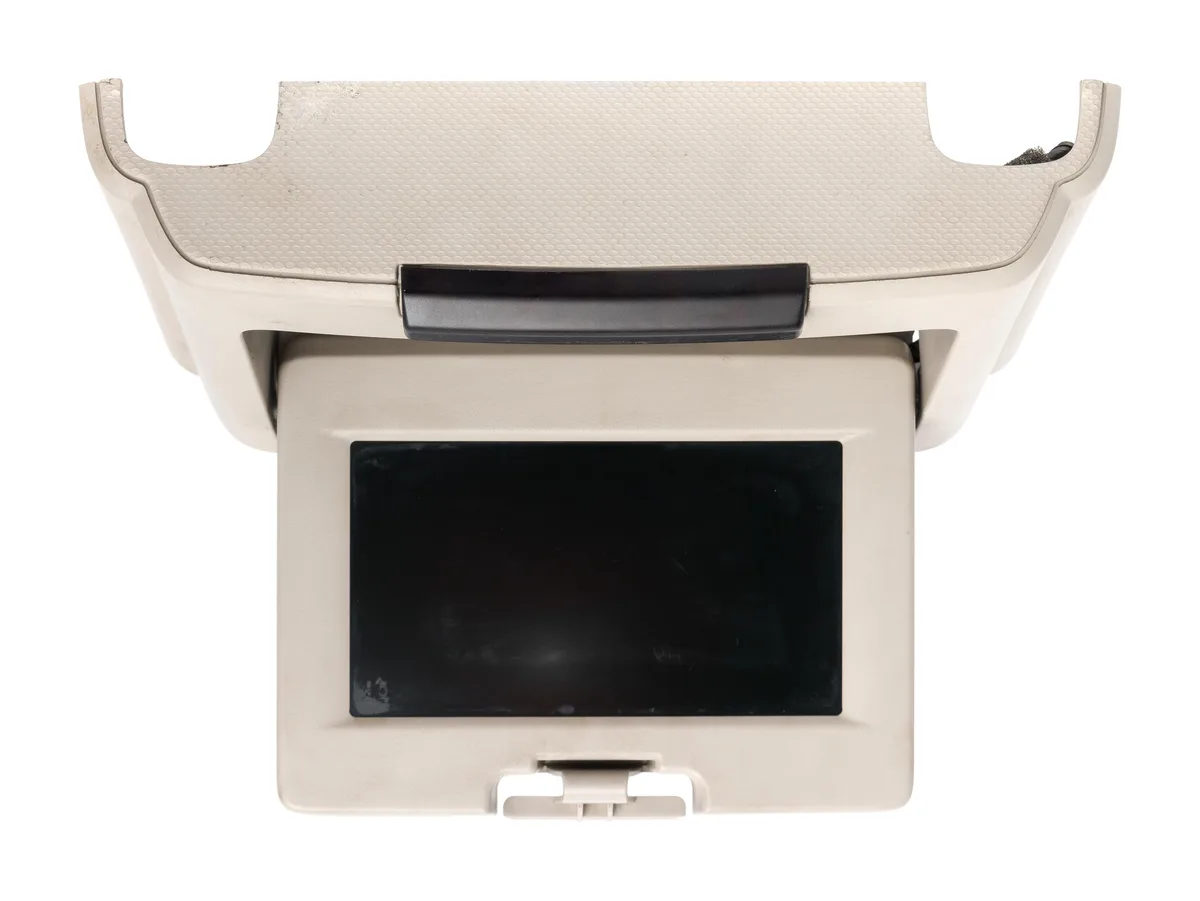1 Factory Radio 1 Factory Radio 0ZW96BD1AC Roof Mounted Display Screen 2005-2006 Dodge Caravan — product photo