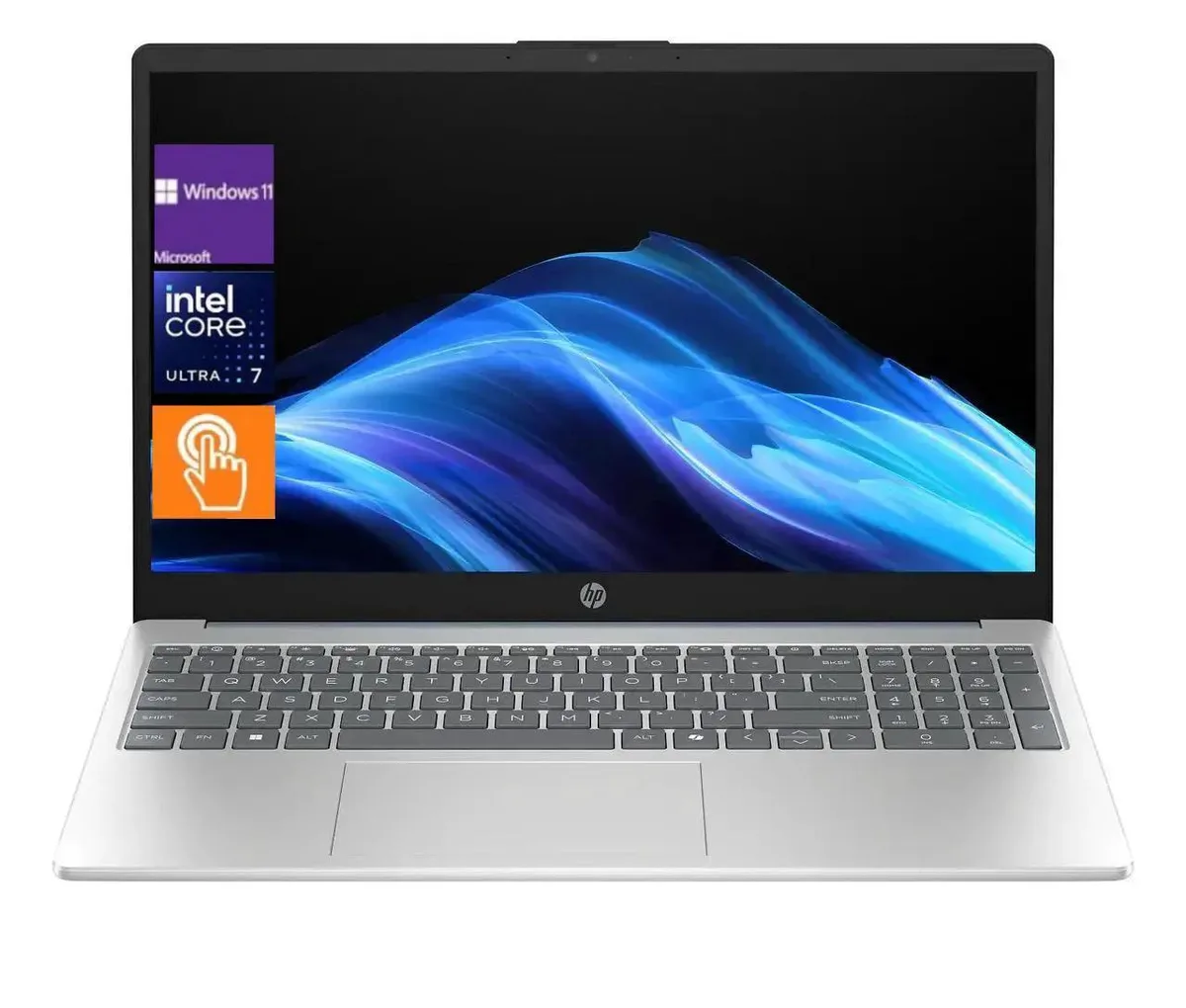 HP HP 15t-fd200 15.6" FHD Touch Laptop Core Ultra 7 255U 64GB DDR5 2TB Moonlight Blue — product photo