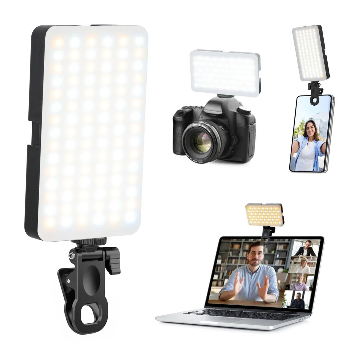  DUIDESHI M160 Selfie Light 90 LED 2700-6500K Black — product photo