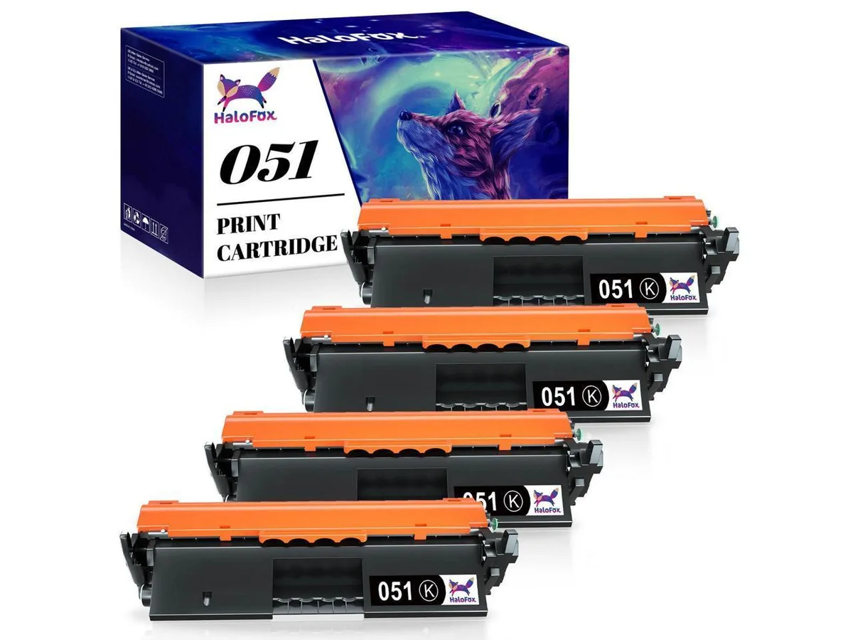 V4ink V4ink 051 CRG-051 Black Toner Cartridge 4-Pack 1700 Pages — product photo