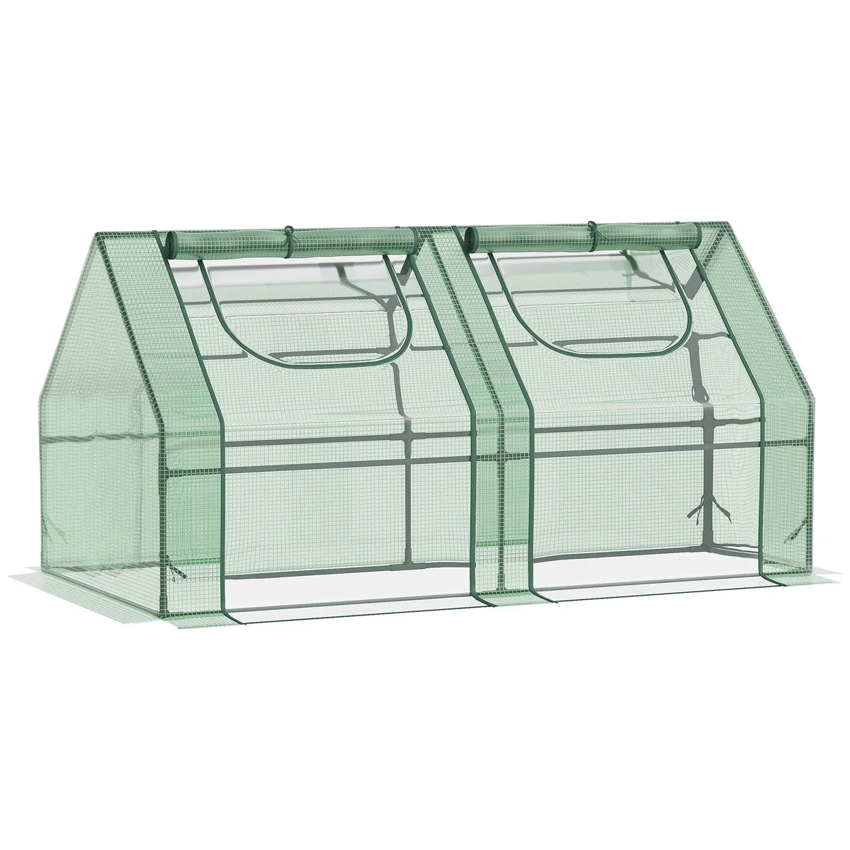 tuphen tuphen Green Steel Trellis 70.75" x 35.5" x 35.5 — product photo