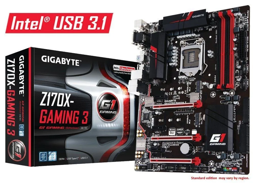 GIGABYTE GIGABYTE GA-Z170X-Gaming 3 Intel motherboard — product photo
