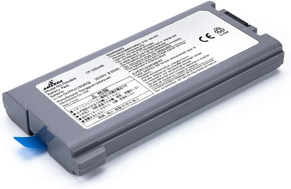 PISKEKAT PISKEKAT Laptop Battery 9cell Replacement for Panasonic Toughbook Cf-30 Cf-31 Cf-53 — product photo