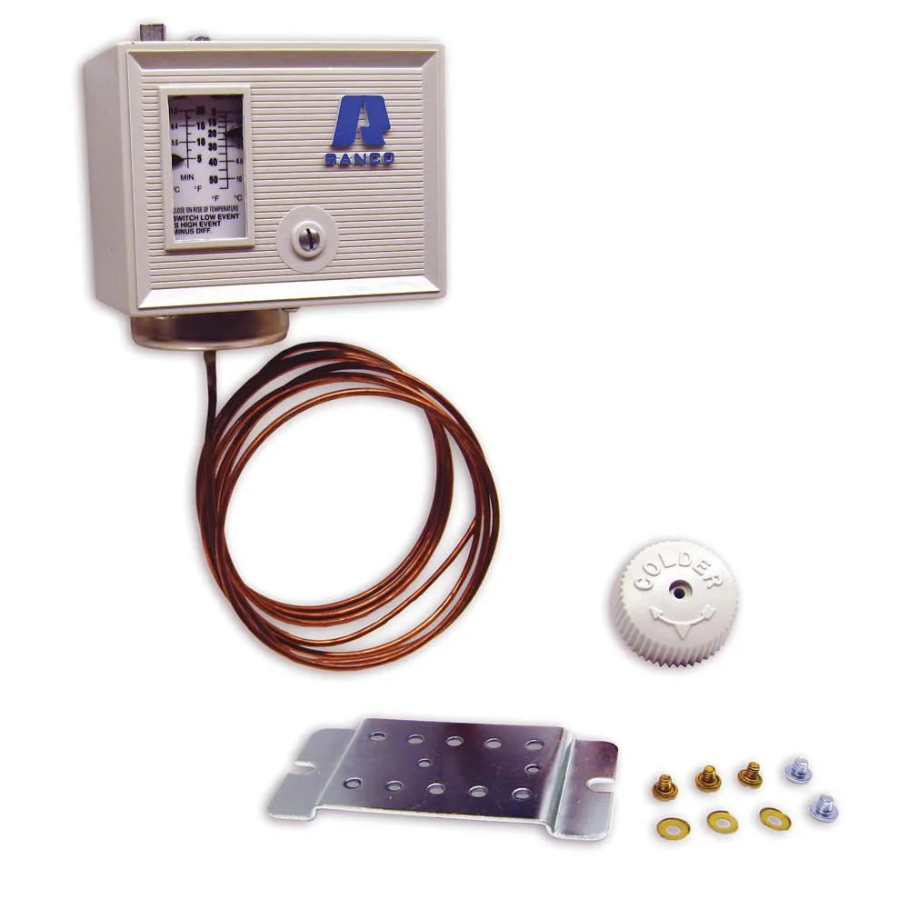 Ranco O16-111 HVAC control box with 72 inch capillary tube