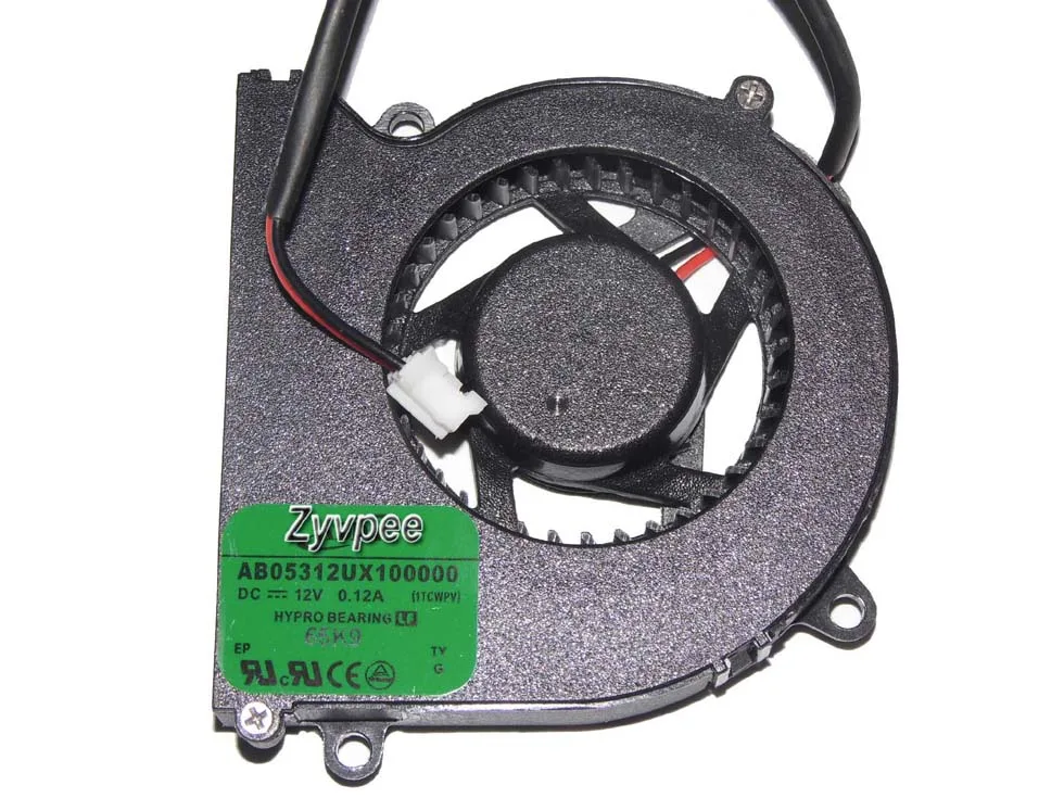 Zyvpee Zyvpee AB05312UX100000 12V .12A 2-pin case fan — product photo
