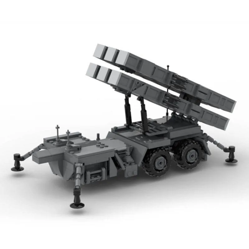 ZITIANYOUBUILD ZITIANYOUBUILD MOC-121339 Sci-fi Military Rocket Launch Vehicle 527 Parts — product photo