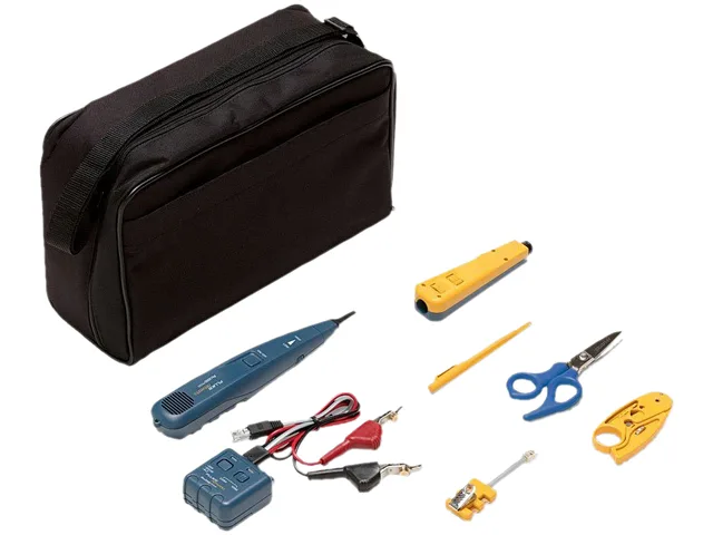 FLUKE networks FLUKE networks 11289000 Electrical Contractor Telecom Kit II with Pro3000 Analog Tone Probe tester — product photo
