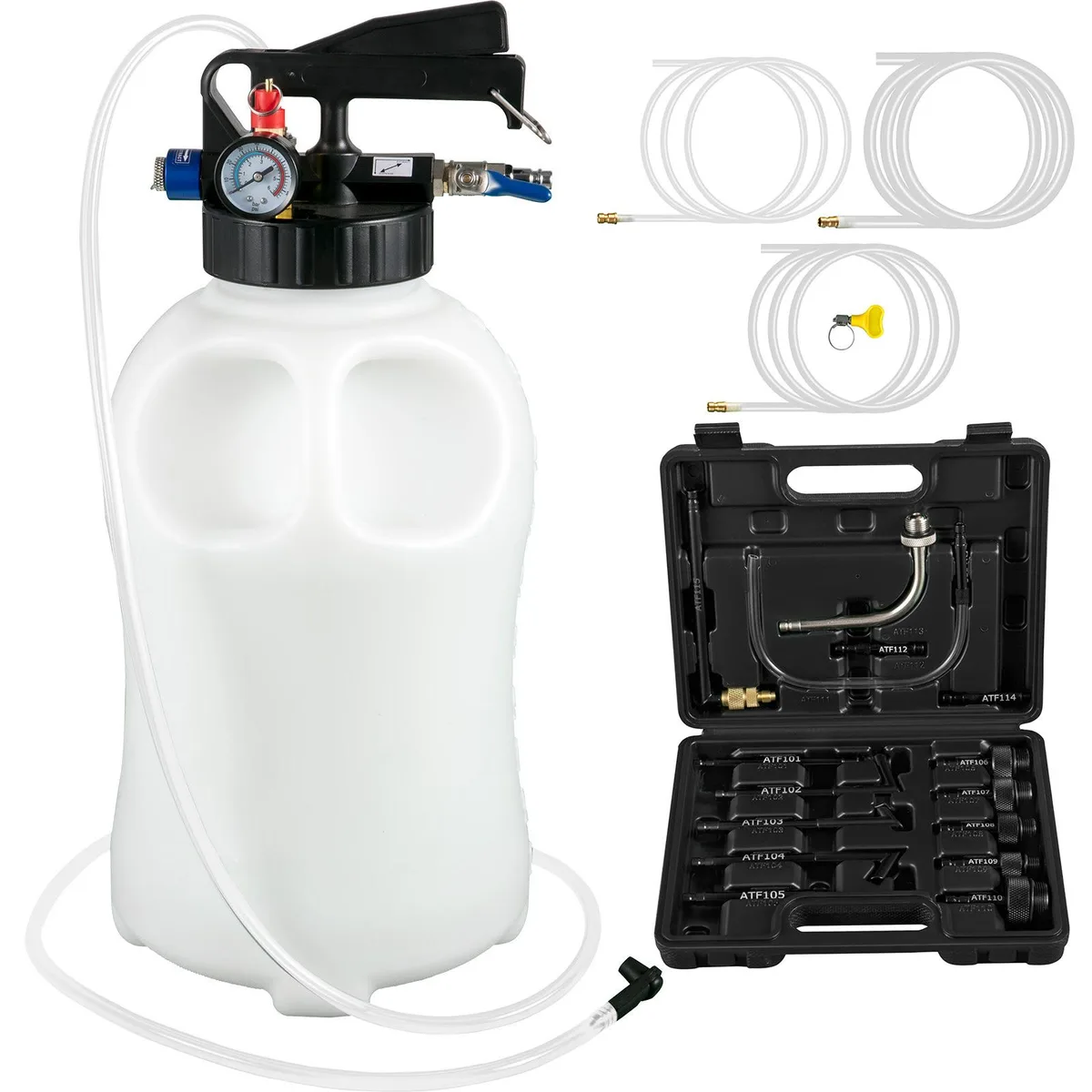 VEVOR VEVOR 10L Transmission Fluid Pump 14 Adapters 43PSI engine tool — product photo