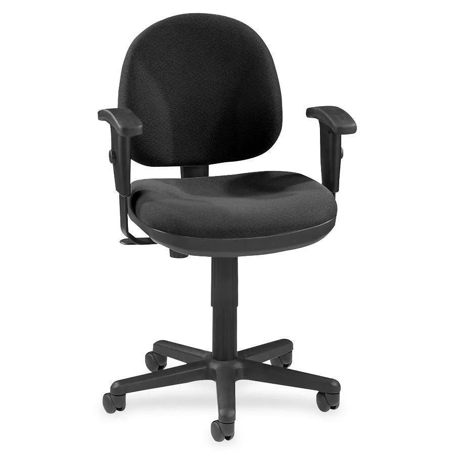 Lorell Lorell LLR80004 Office Furniture Pneumatic Task Chair Black — product photo