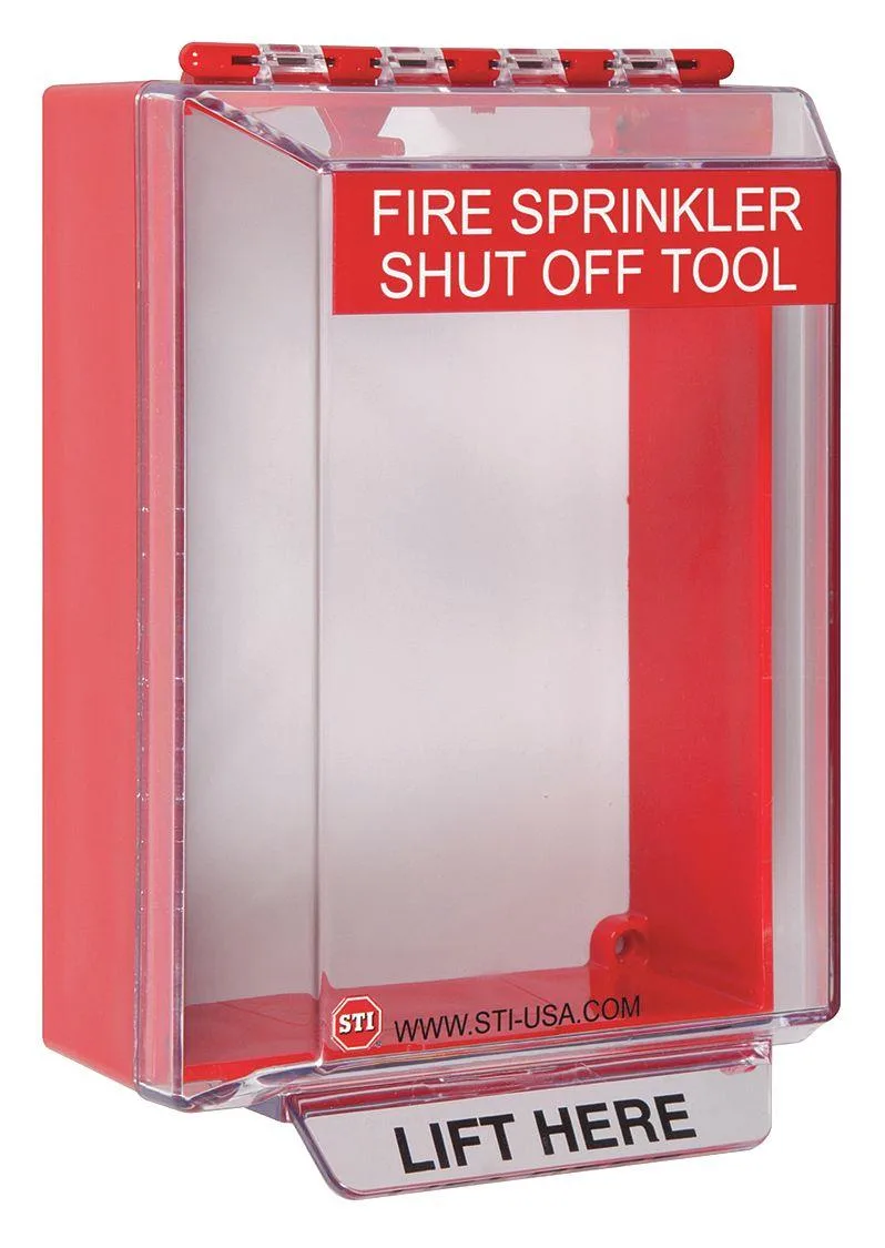 Safety Technology International Safety Technology International Universal Stopper 6 in Clear/Red STI-14200NR-Z002 — product photo
