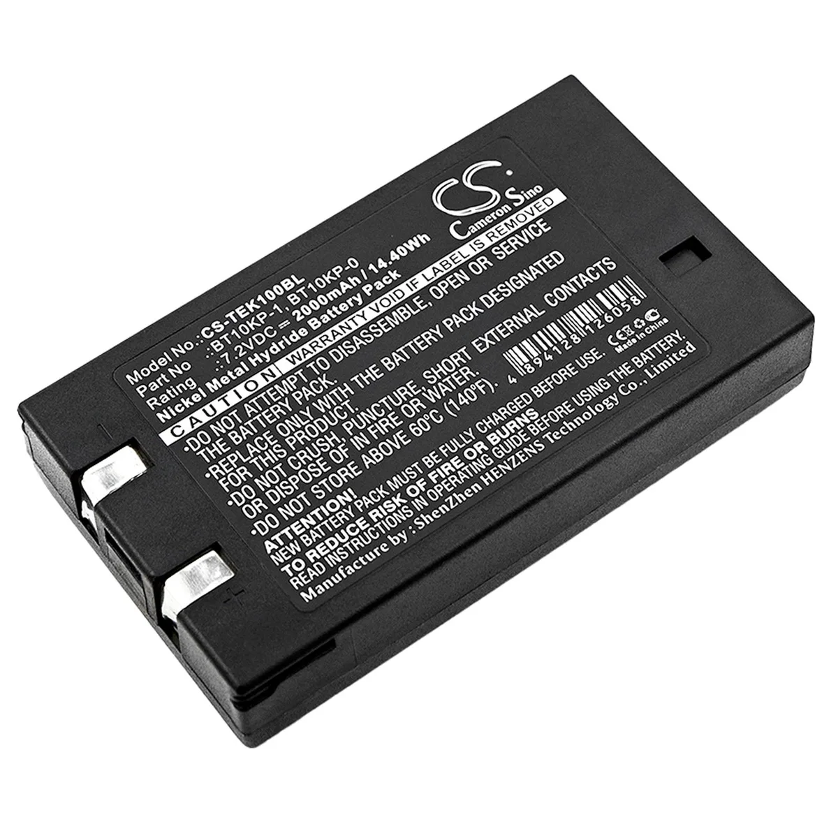 Cameron &amp; Co Cameron &amp; Co DS-CS-TEK100BL 7.2V 2.0Ah Ni-MH standard battery — product photo