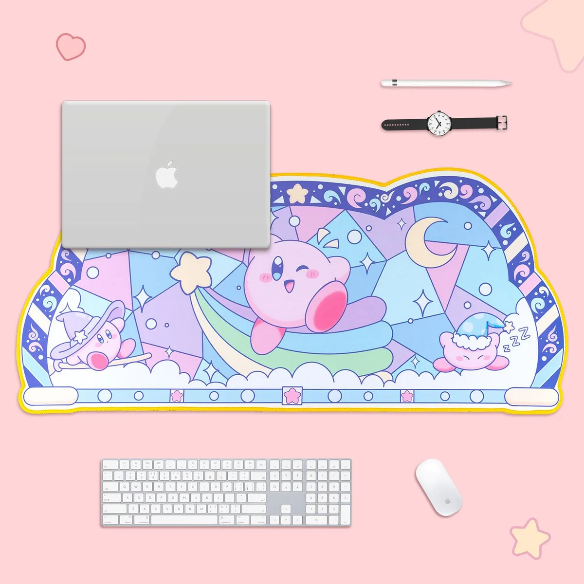 Corn Electronics Corn Electronics Kirby Desk Pad Large Blue — product photo