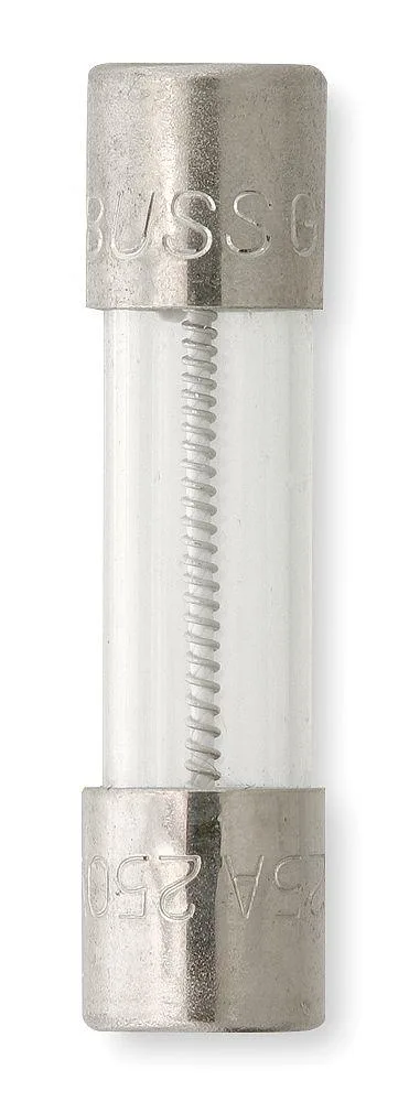Bussmann Bussmann GMD-750-R Glass Fuse 750mA 250V AC 10kA 125V AC 5 pack — product photo