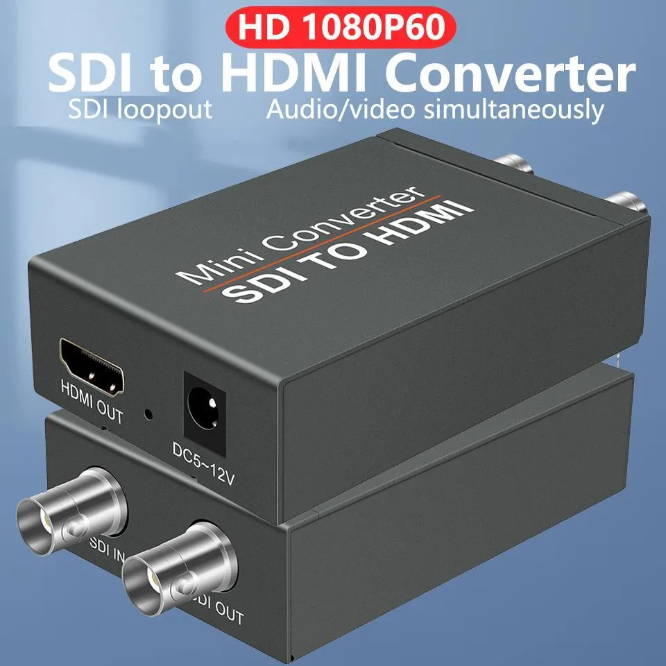 WRIARICH WRIARICH SDI2HDMI 3G-SDI to HDMI Media Converter Black — product photo