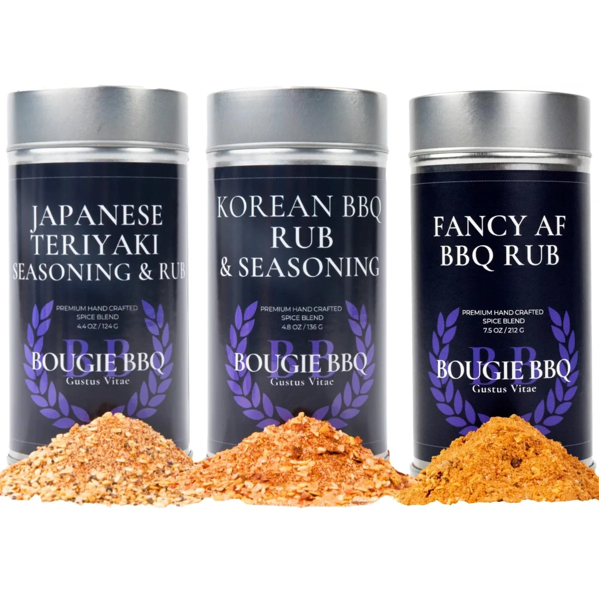Gustus Vitae Condiments Gustus Vitae Condiments Asian BBQ Seasonings Collection 3 Pack — product photo