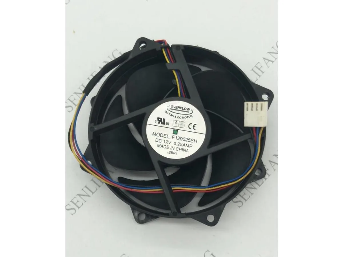 Fans Fans F129025SH 12V .25A 90x90x25mm 4-wire Server Round Fan — product photo