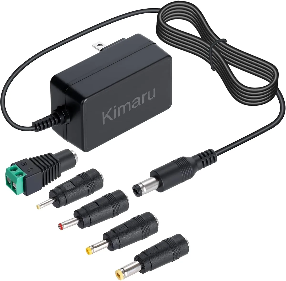 BASEUS BASEUS 12V 2A AC Adapter with 5 Tips — product photo