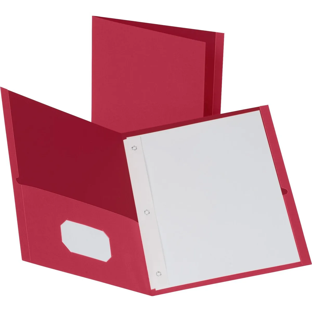 Business Source Business Source 78510 2-Pocket Folders 100 Sheet Capacity 25 per Box — product photo