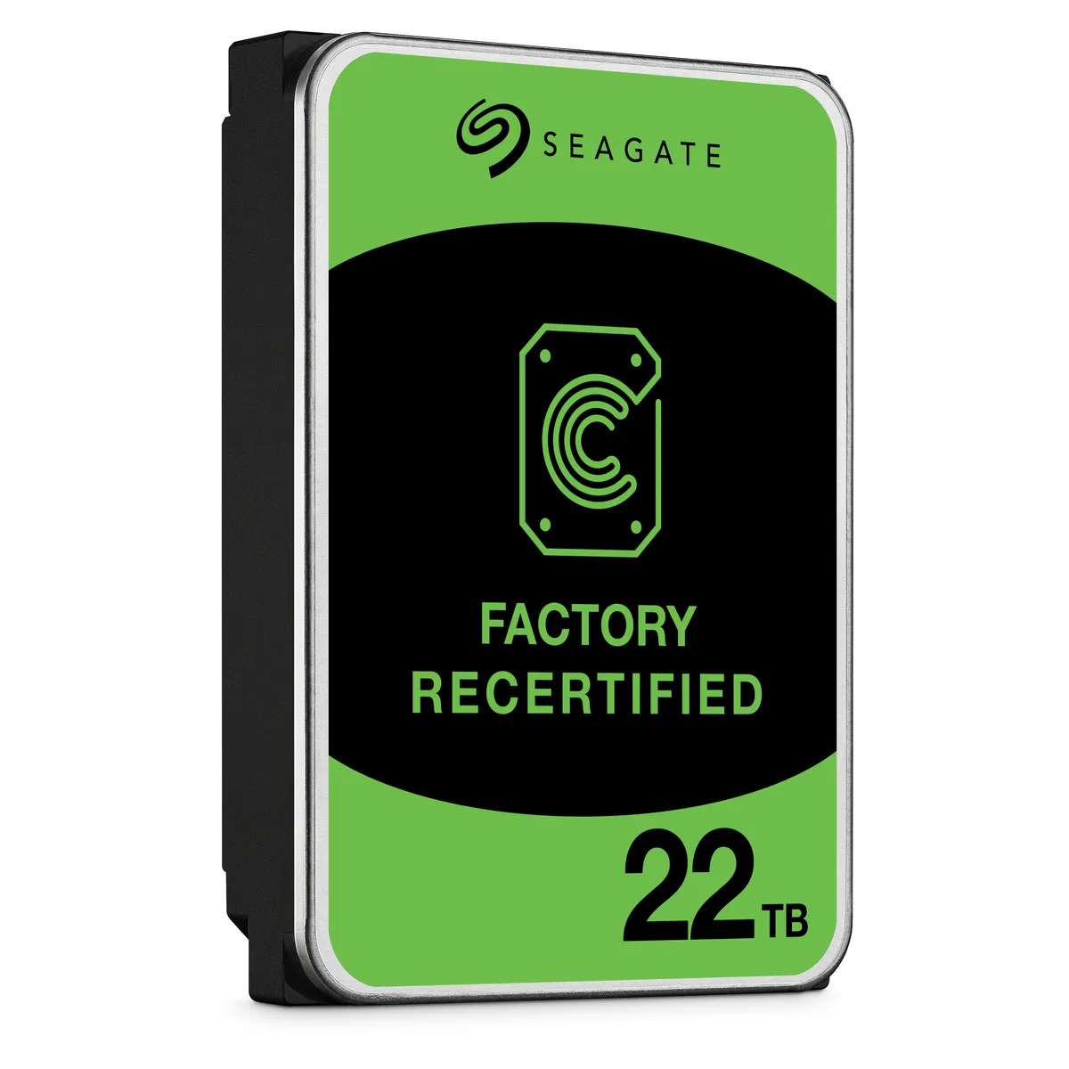 Seagate Seagate Exos ST22000NM000C 22TB 3.5" 7200 RPM SATA internal hard drive — product photo