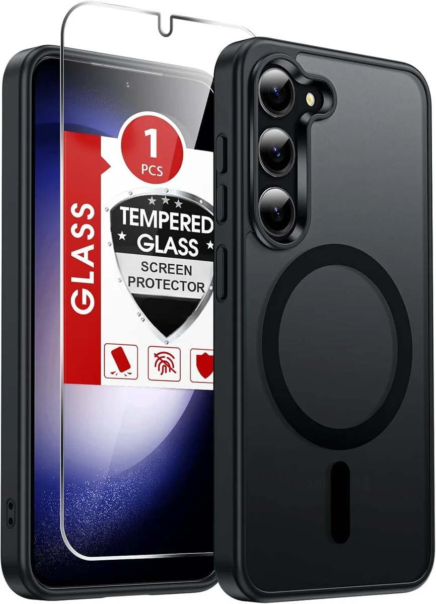 Transcend Transcend Galaxy S23 Case with Screen Protector MagSafe Black — product photo