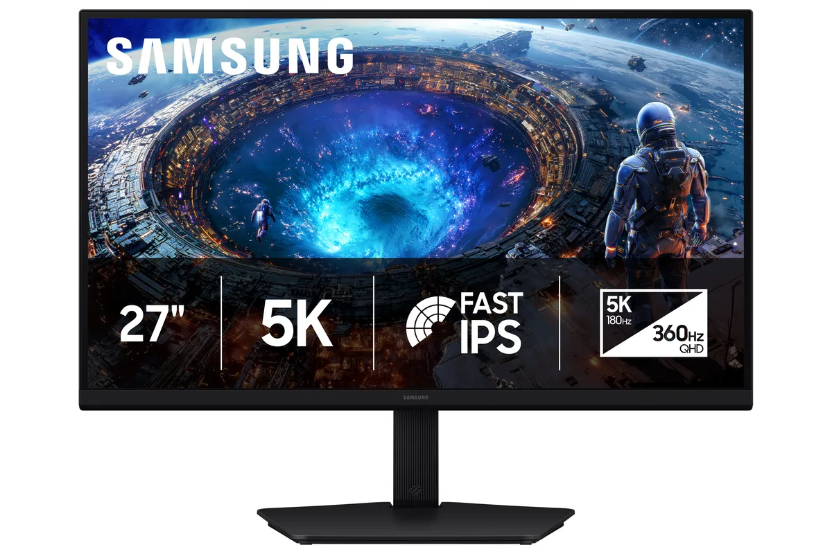 SAMSUNG SAMSUNG Odyssey LS27HG802EFXZA 27" 5K 180Hz gaming monitor — product photo