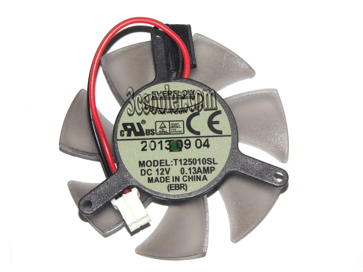 OEM Industries OEM Industries T125010SL 12V 0.13A 2-pin CPU cooler — product photo