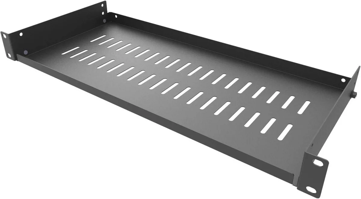 BFKK BFKK 1U Vented Cantilever Rack Shelf 203mm Depth — product photo