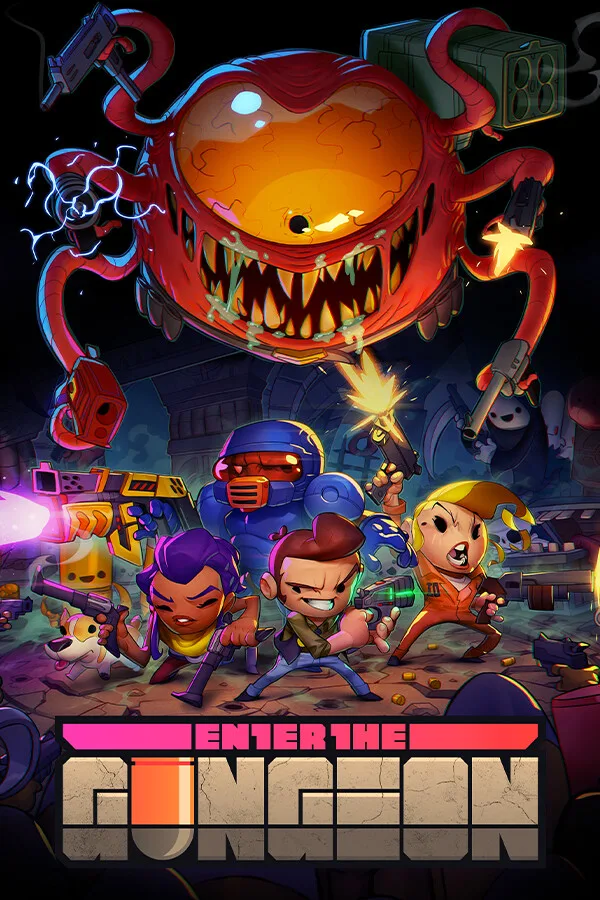 Steam digital code card for Enter the Gungeon