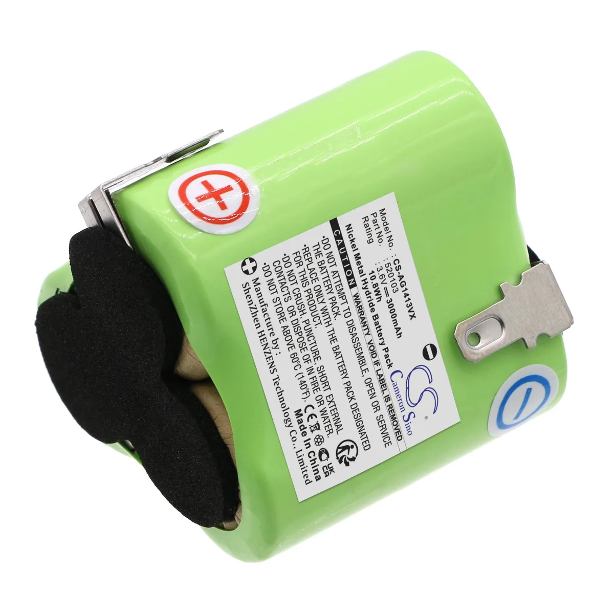 Cameron Sino Battery AEG Classic 1 Liliput AG1413 3000mAh 10.8V — product photo