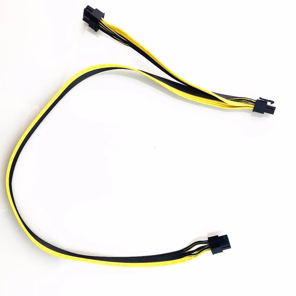 Ruth's sister Ruth's sister 6 Pin to dual 6+2 pin PCIe power cable 20 cm — product photo