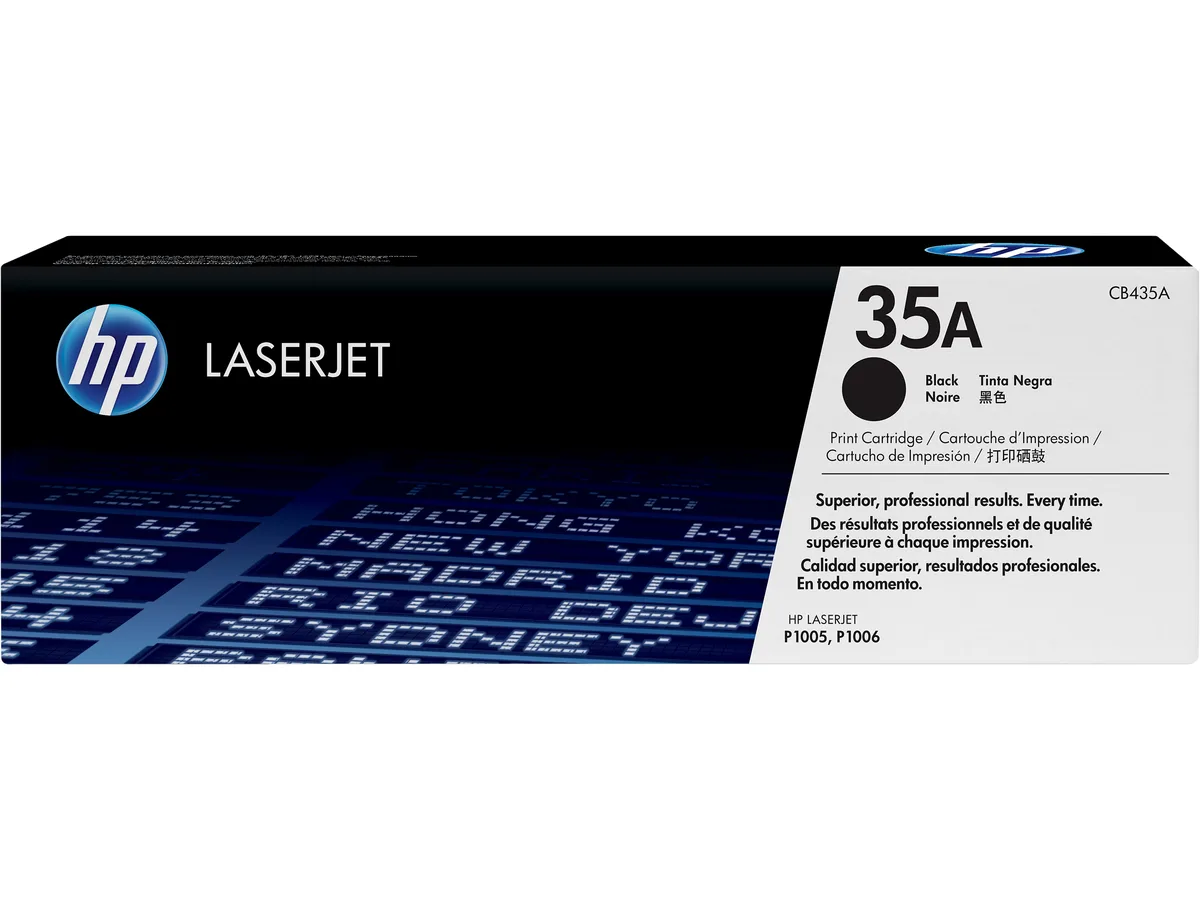 HP HP CB435A 35A Black Toner Cartridge 1500 Pages — product photo
