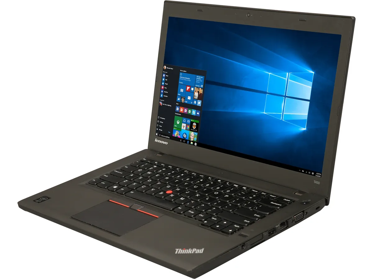 Lenovo Lenovo ThinkPad T450/i5/8/128/10P/B laptop i5-5300U 8GB 128GB 14.0" 1600x900 Win10 Pro — product photo
