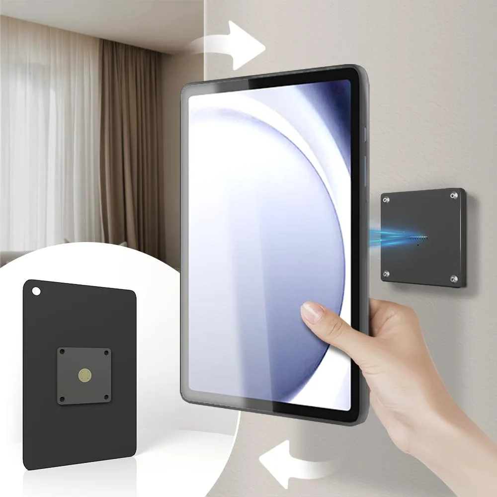 Zilvex Zilvex Magnetic Wall-Mount Wireless Charging Case &amp; Stand Combo for Samsung Galaxy Tab A9 Plus 11 in — product photo
