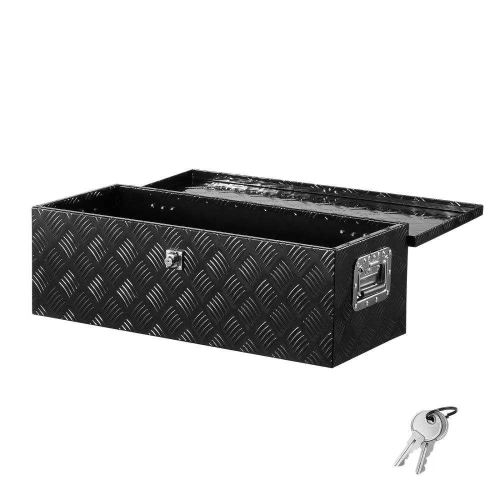 VEVOR VEVOR Aluminum Truck Bed Tool Box 30x13x9.6in Black SS30-D-B — product photo