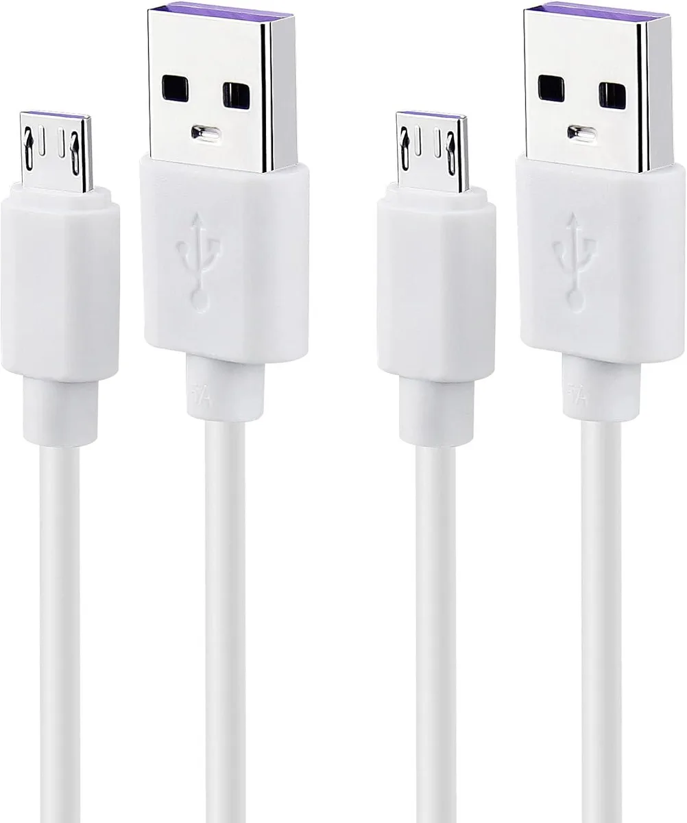 Kootion Kootion USB to Micro USB Cable 3ft White 2-Pack — product photo