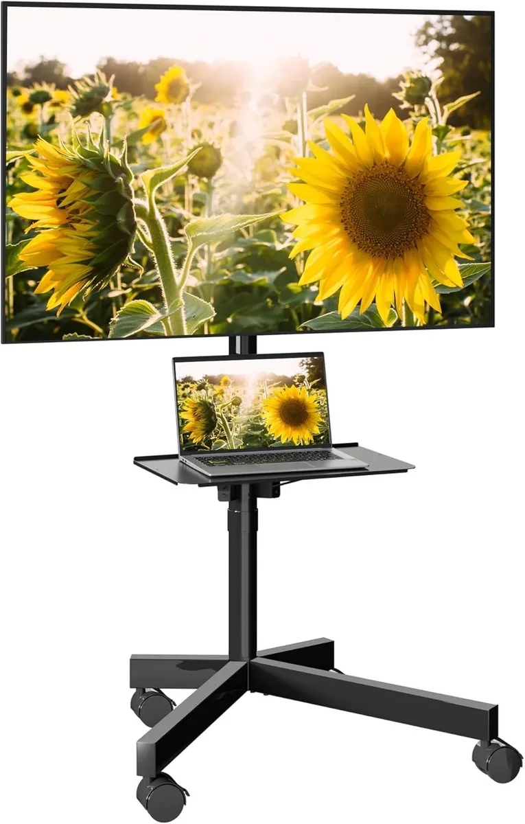 BFKK BFKK Mobile TV Cart 23-60 Inch 88lbs VESA 400x400mm install accessory — product photo