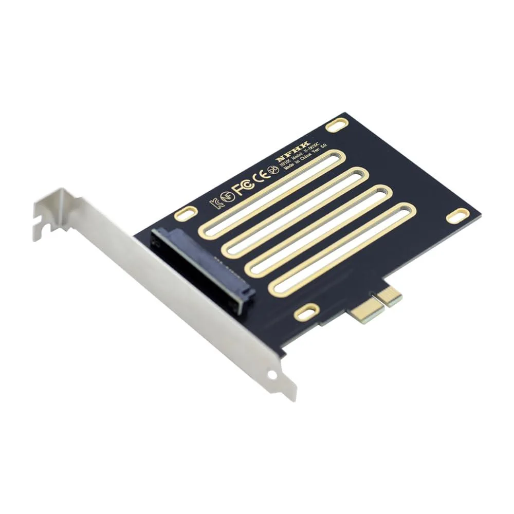 LORDWORLD LORDWORLD PCIe 4.0 x1 to U.2/U.3 SFF-8639 Adapter for PM1735 NVMe SSD — product photo