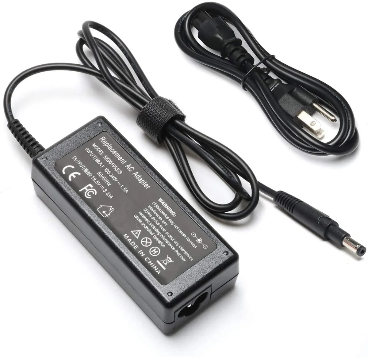 myVolts myVolts AC Adapter 65W 4.8*1.7mm for HP Pavilion Sleekbook 14-B109WM — product photo