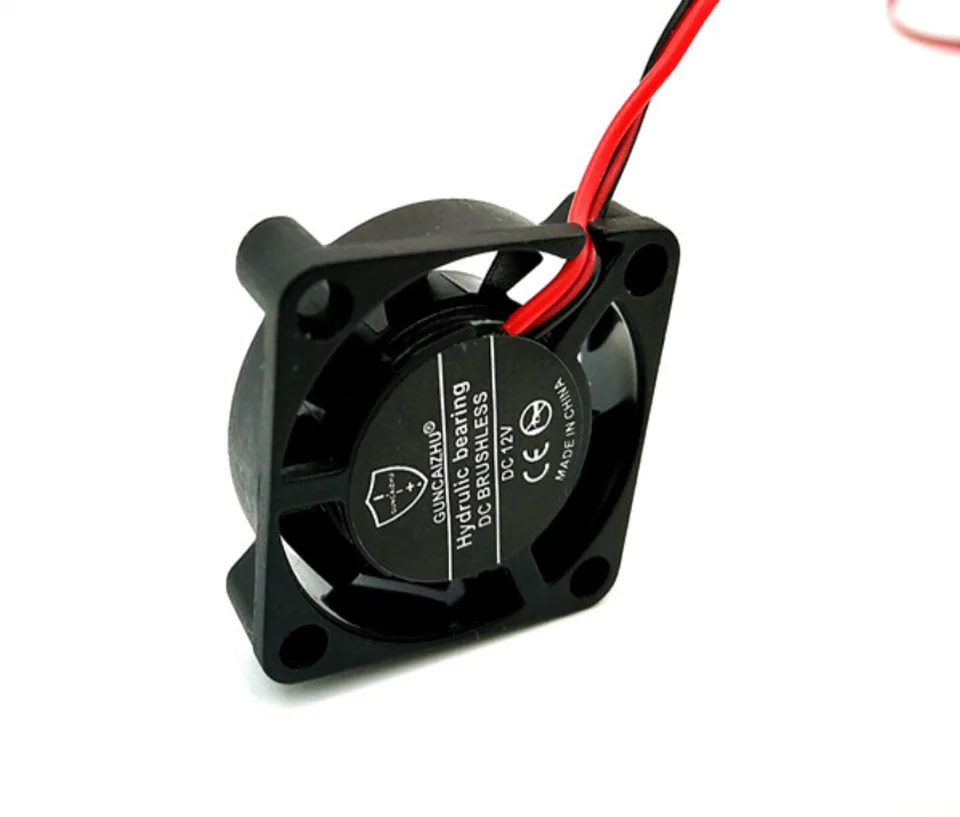Zyvpee Zyvpee 2507 25mm 12V 0.06A 7000 RPM Hydraulic Bearing Case Fan — product photo