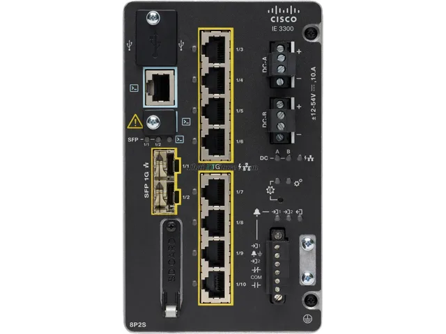 Cisco Systems, Inc. Cisco Systems, Inc. IE-3300-8P2S-E network switch — product photo