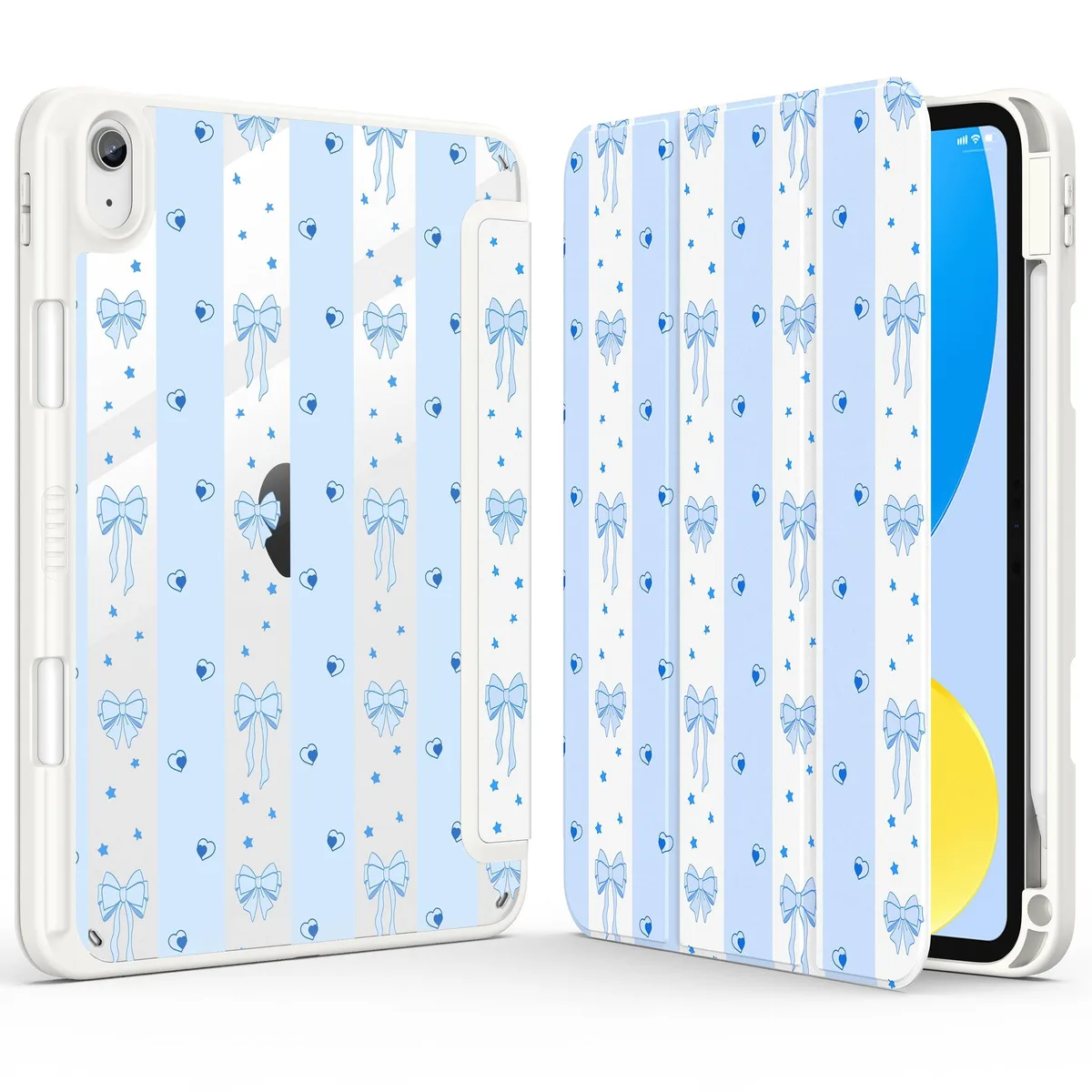 GSM Outdoors GSM Outdoors 2 in 1 accessory iPad A16 11th gen 11 inch 2025 / iPad 10th gen 10.9 inch 2022 Ice Blue-Bow — product photo