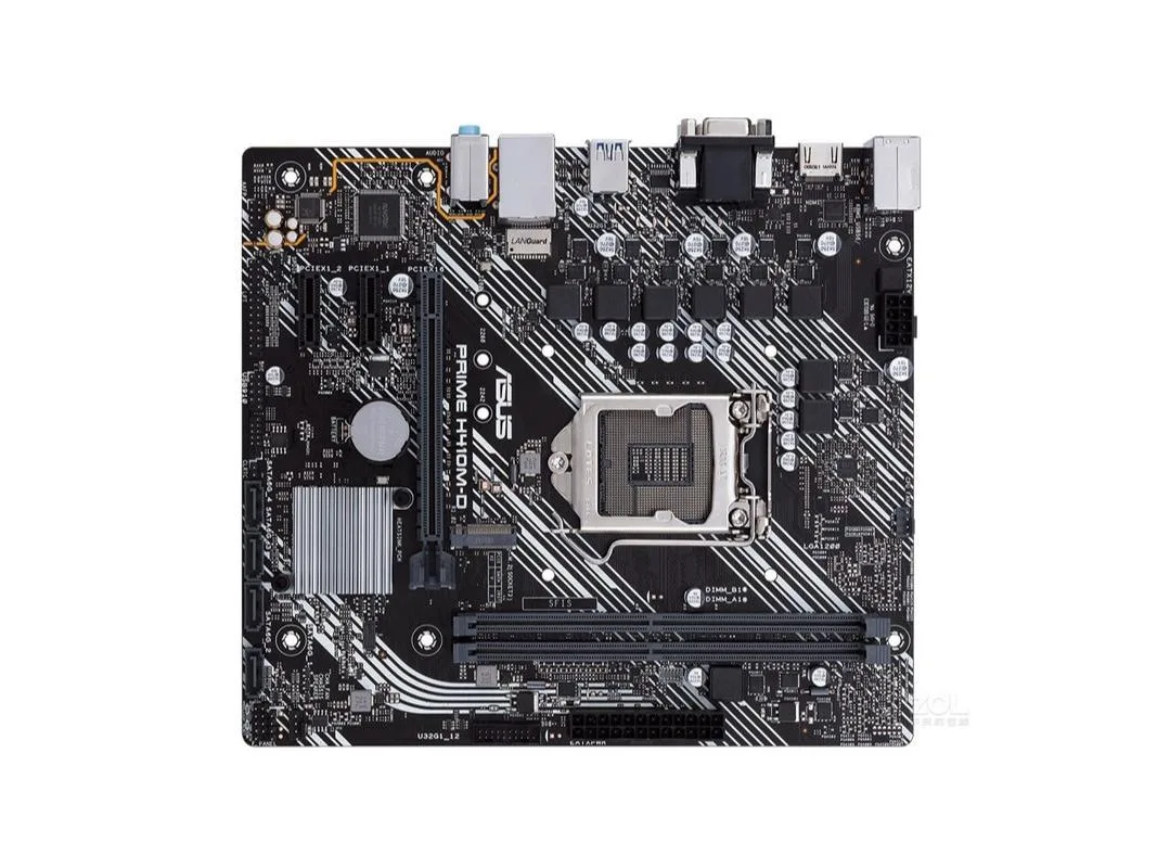 ASUS ASUS PRIME H410M-D Intel H410 DDR4 64GB Micro ATX Motherboard — product photo