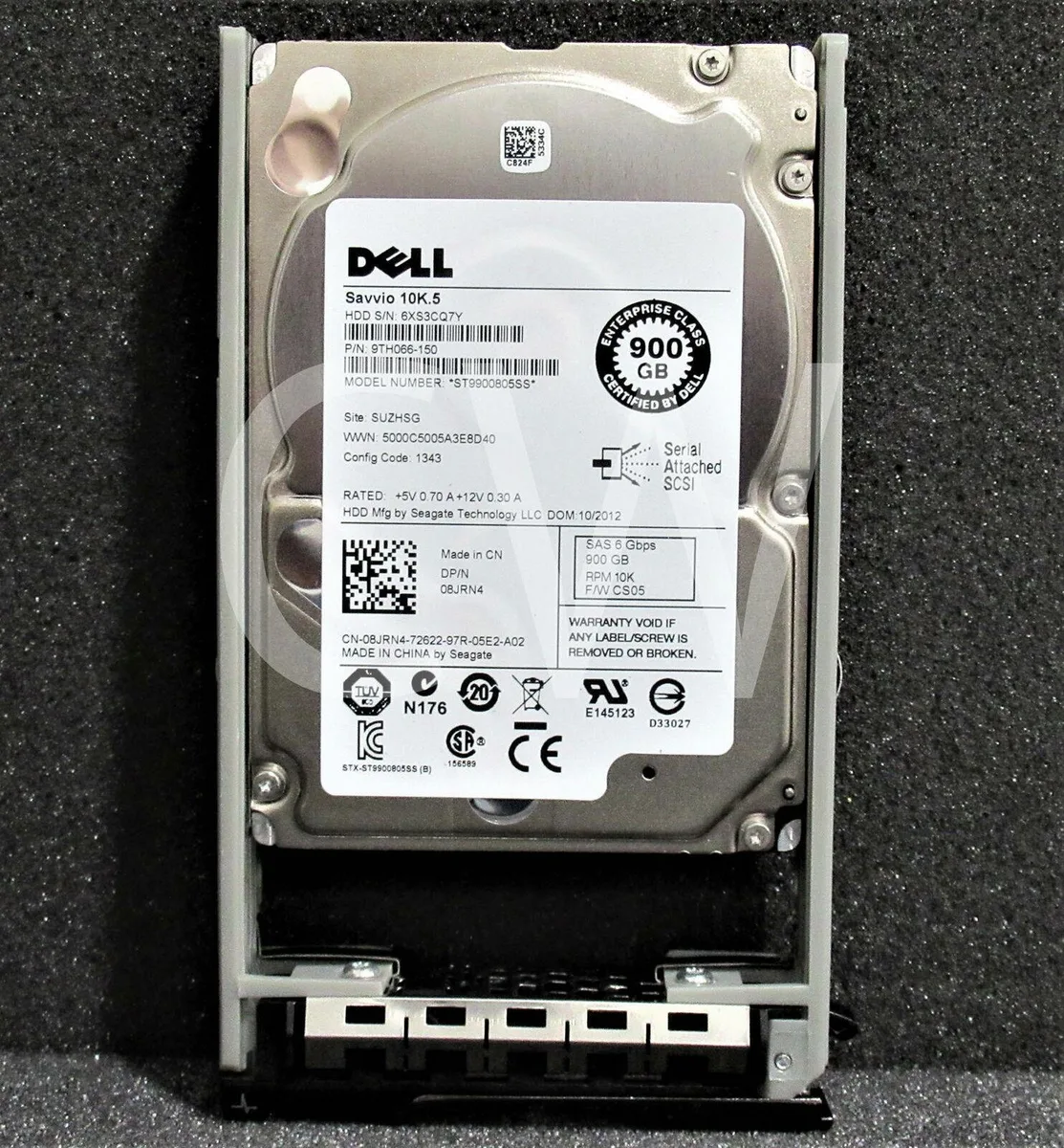 DELL DELL ST9900805SS 900GB 10000RPM 64MB 2.5" SAS internal hard drive — product photo