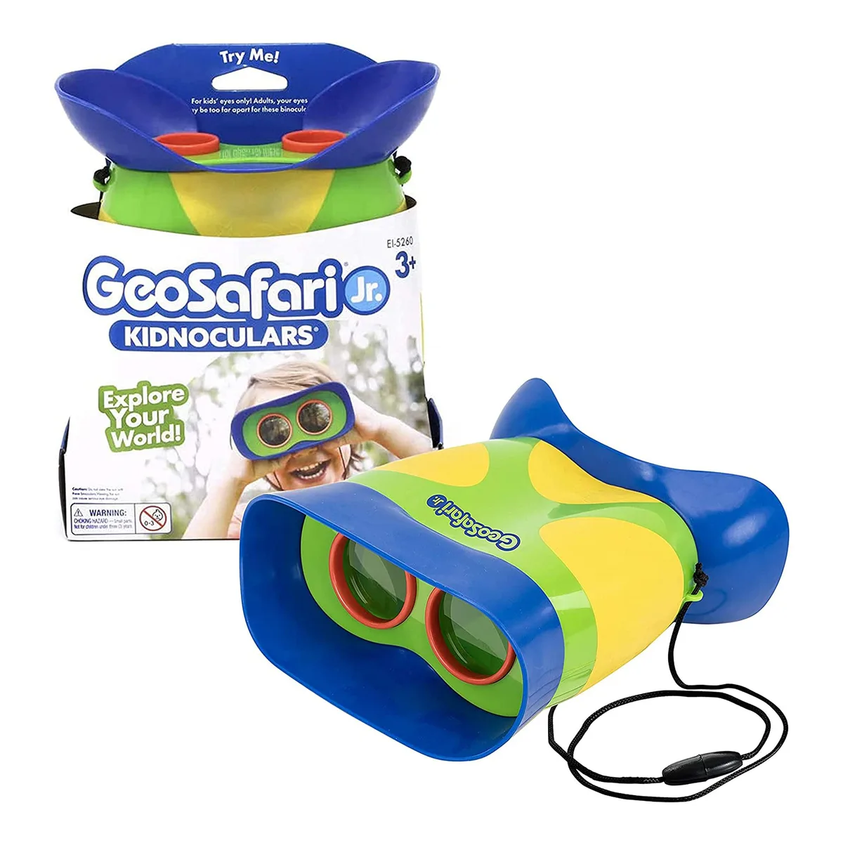 Educational Insights GeoSafari Jr. Kidnoculars Pink 5260 binoculars — product photo