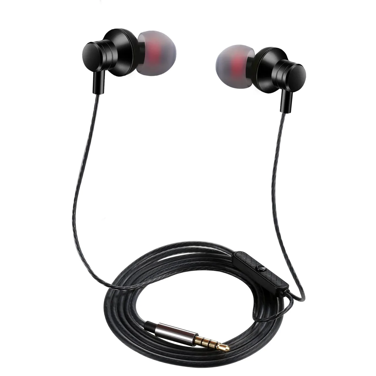 Empsun EP-EAR01Black wired in-ear headphones black 3.5mm — product photo