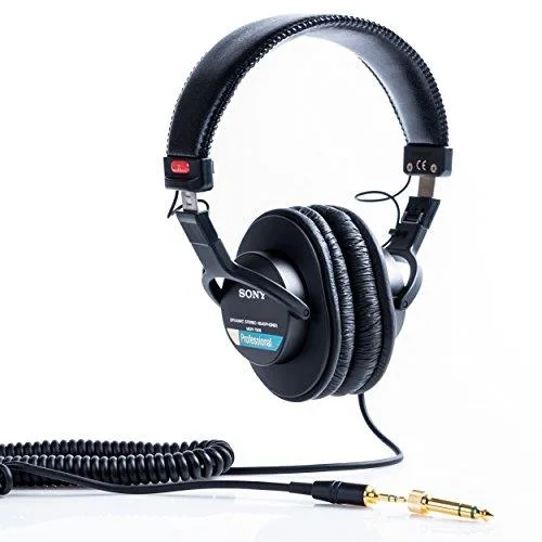 Sony Sony MDR-7506 Professional Headphones 40mm Drivers 63 Ohms 9.5ft Cord — product photo