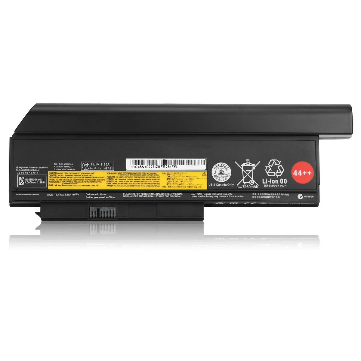 CPY CPY 9-Cell 11.1V 94Wh Laptop Battery for ThinkPad X220 X230 — product photo